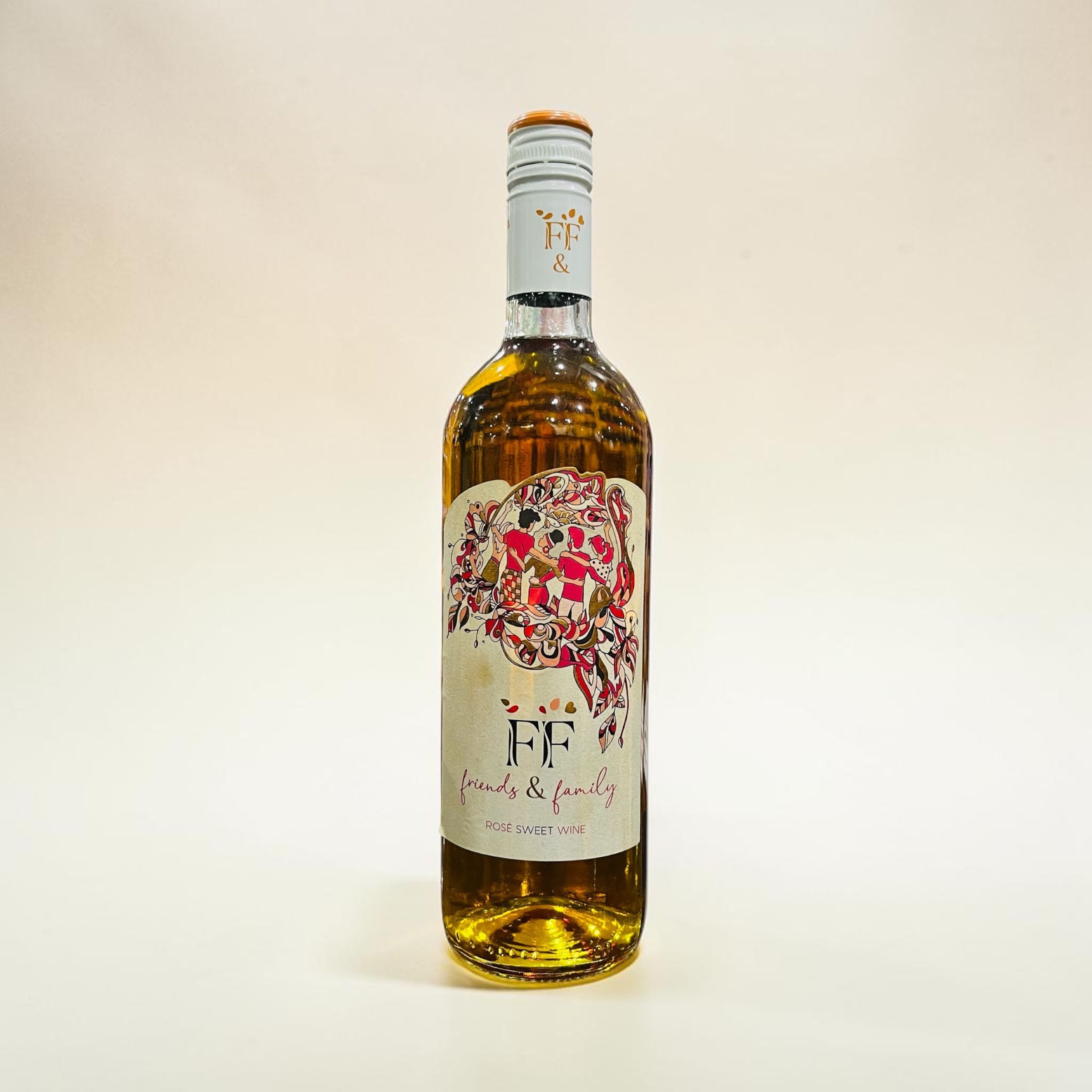FRIENDS &AMP; FAMILY ROSESWEET WINE 750ML 